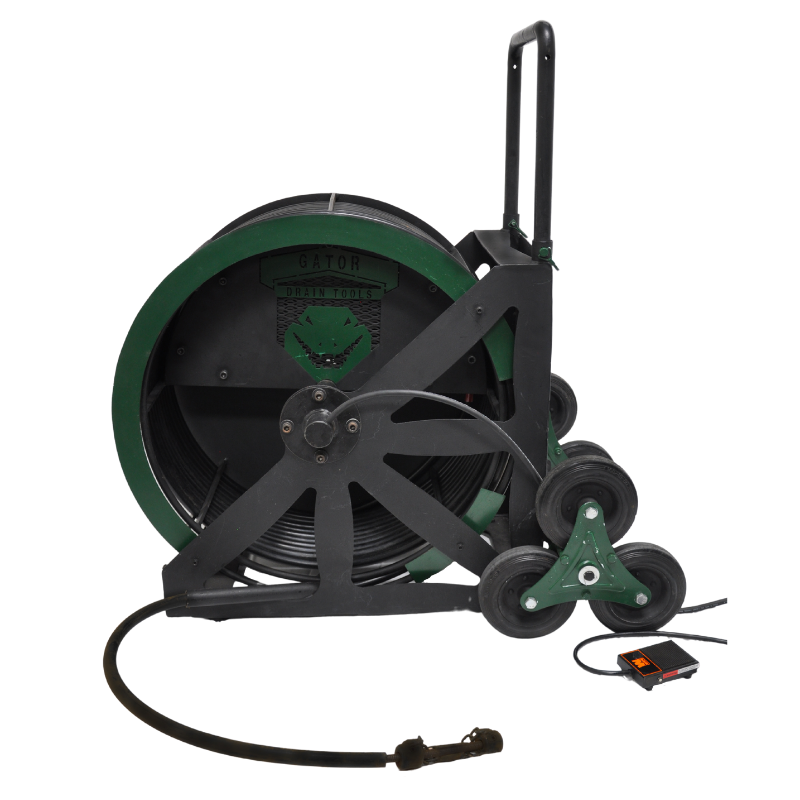 Gator Boss Internally Driven Drain Cleaning